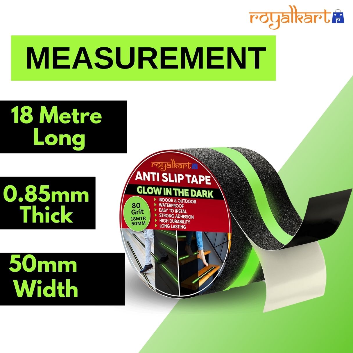 Radium Neon Light Anti Slip Tape