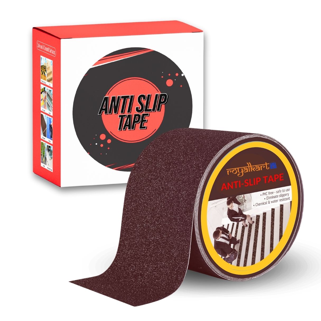 Traction Tape for Slippery Tiles - Brown