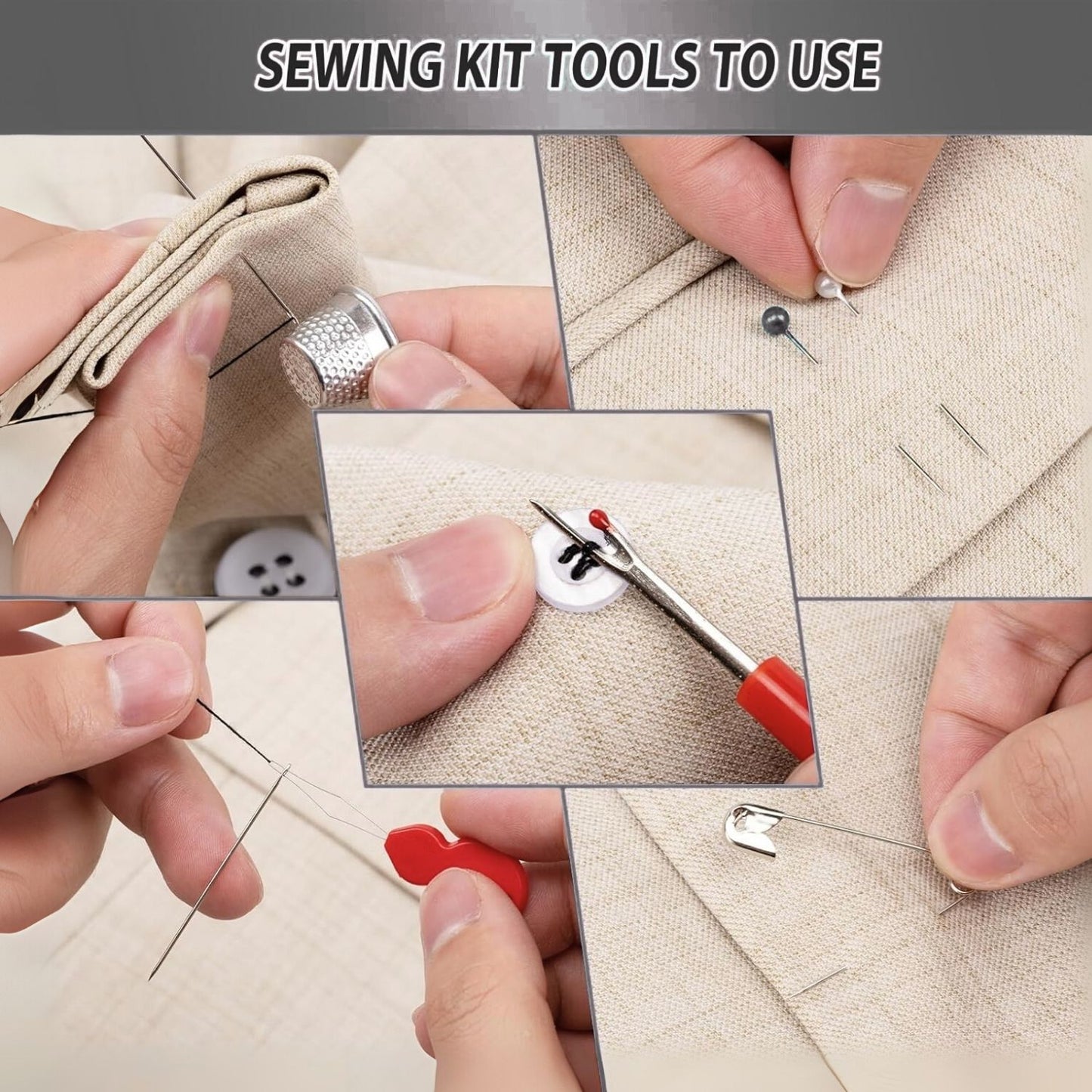 All In One Sewing Kit 59pcs Set
