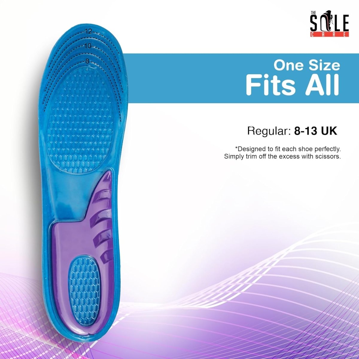 Anti Fatigue Silicone Gel Insoles Arch Support Shoe Insole- #Royalkart#insoles