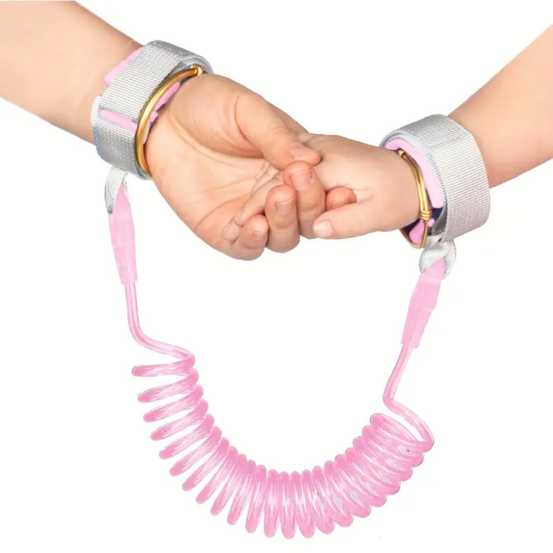 Anti - Lost Safety Wrist Link | Adjustable Children Harness & Toddler Leash with Security Lock Meta Tit - #Royalkart#