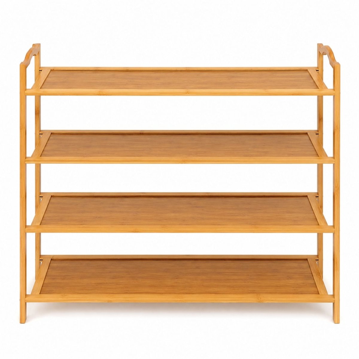 Bamboo Multipurpose Shoe Rack Anti Skid Tape- RoyalkartBamboo Shoe Rack