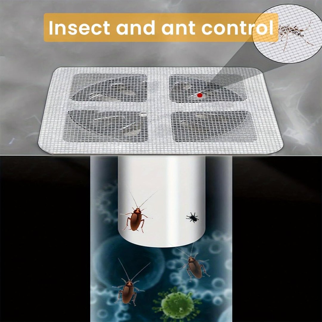 Disposable Shower Drain Hair Catcher Pack Of 20 - #Royalkart#Bathroom