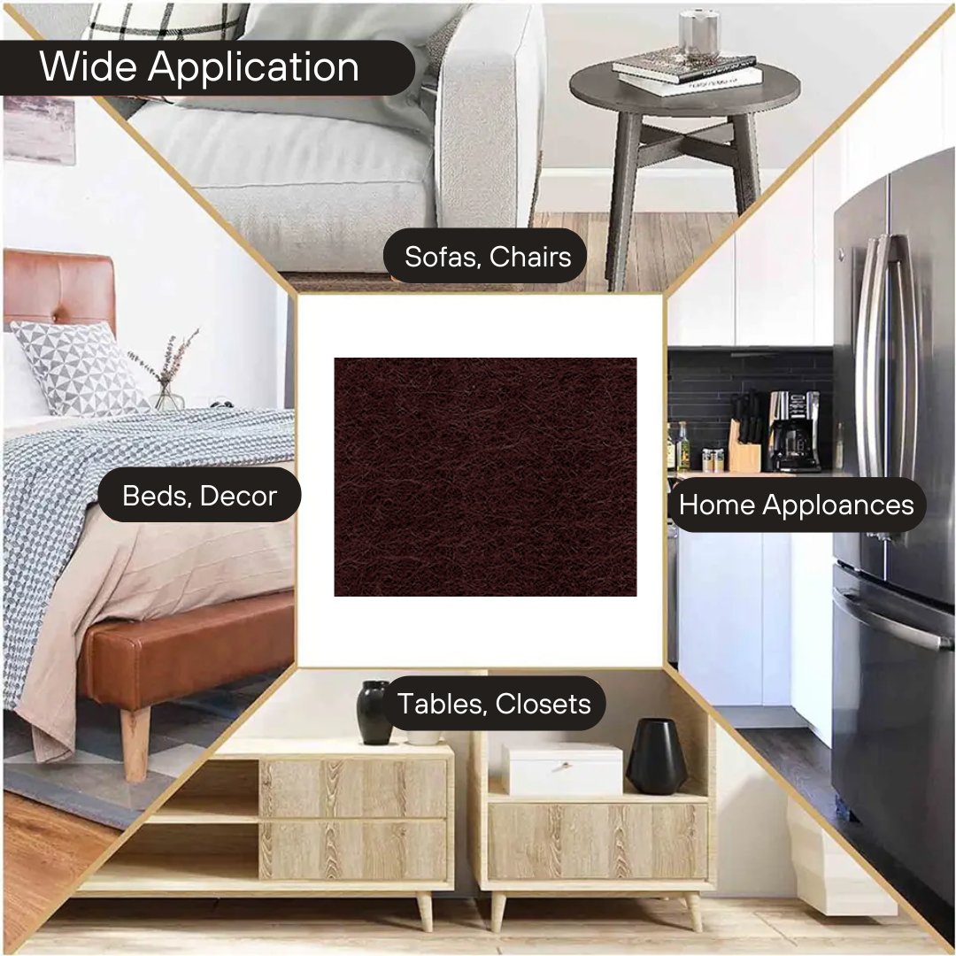 Furniture Pads Non - Skid Floor Protector 100Pcs furniture pads - #Royalkart#felt pads