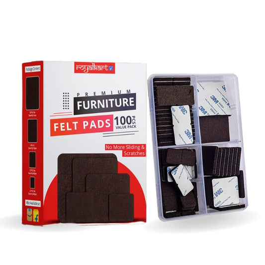 Furniture Pads Non - Skid Floor Protector 100Pcs furniture pads - #Royalkart#felt pads