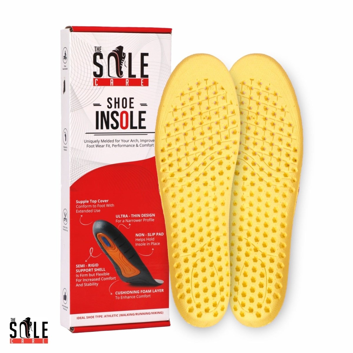 Shop Comfortable Height Increase Insoles Royalkart