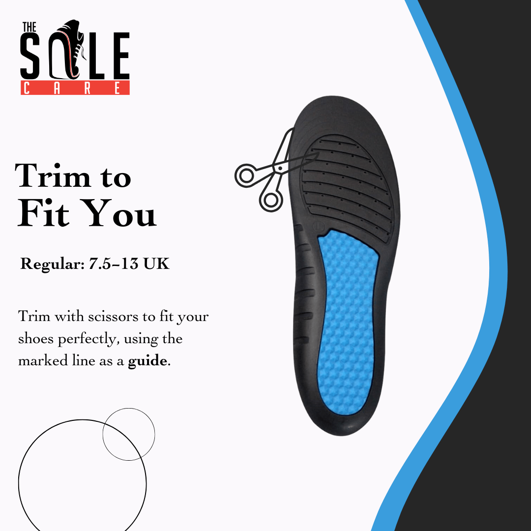 Memory Foam Comfort Cushion Copper Shoe Insoles for Walking Shoe Insole - #Royalkart#insoles