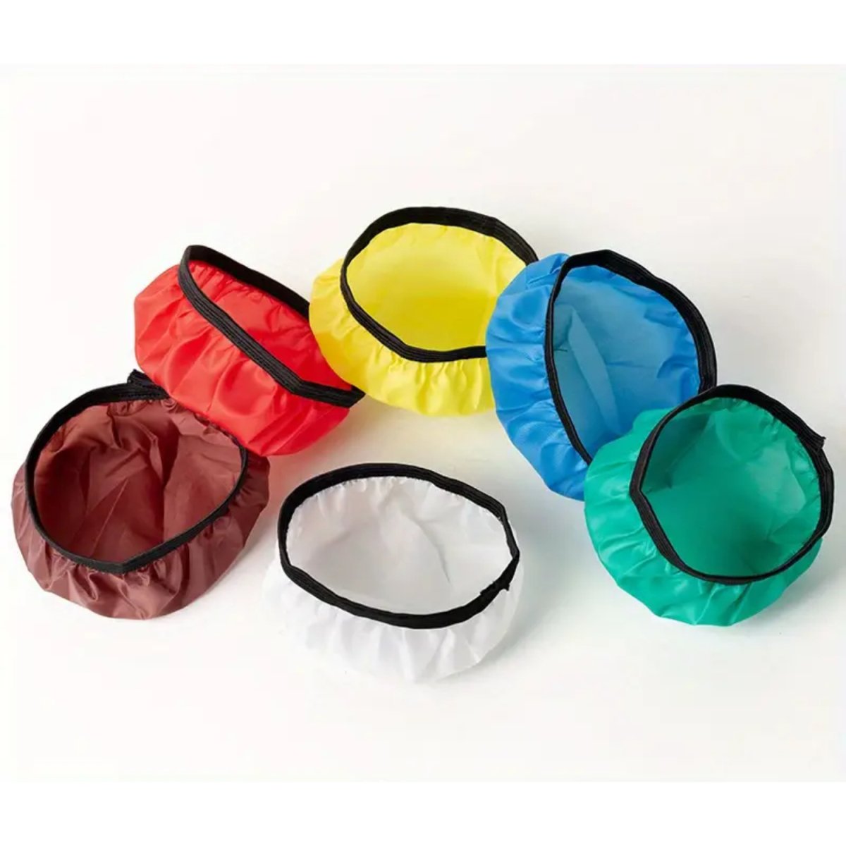 Photography Light Soft Diffuser Cloth for 7" 180mm Standard Studio Strobe Reflector(Pack of 6) - #Royalkart#Diffuser