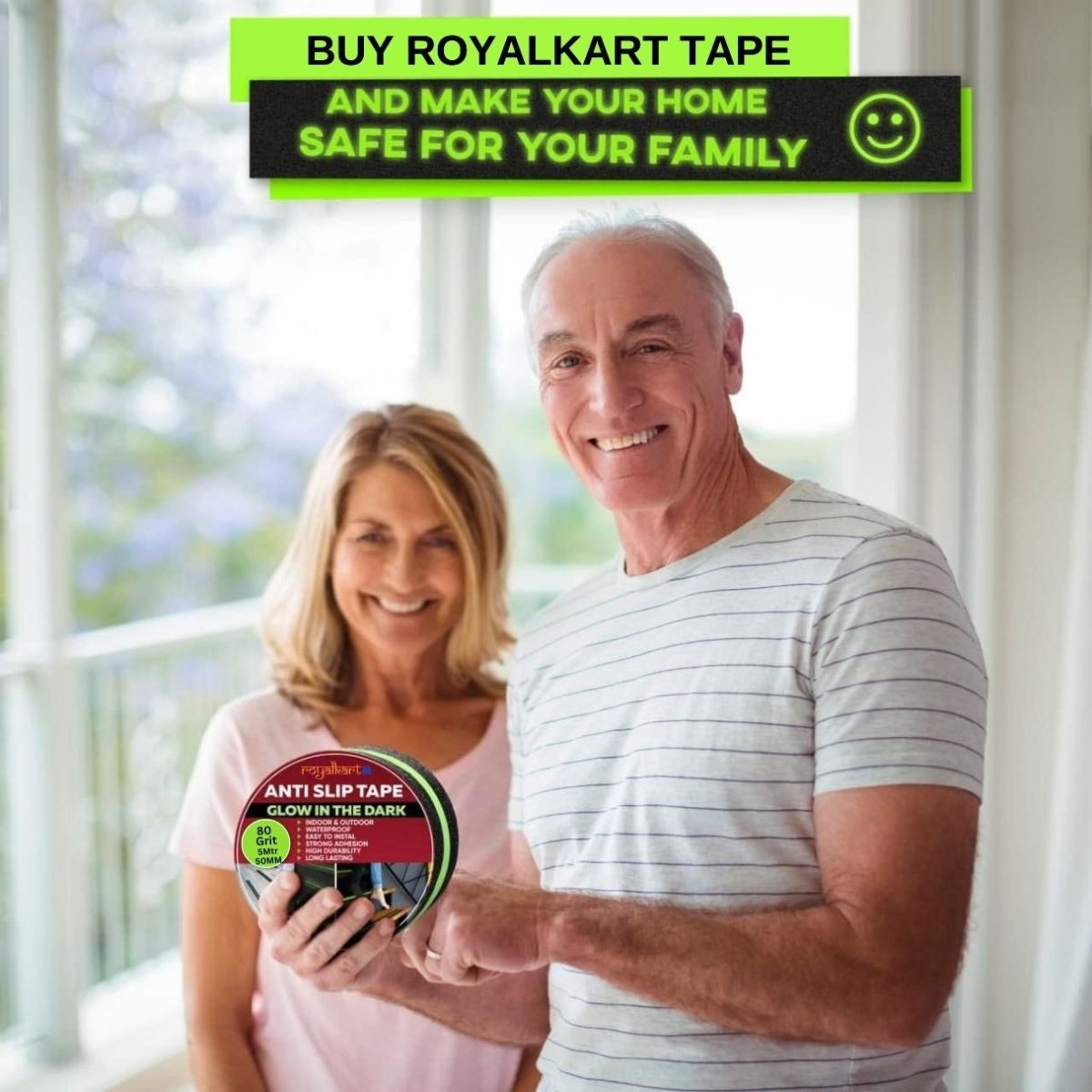 Radium Neon Light Anti Slip Tape Anti Skid Tape - #Royalkart#anti skid adhesive tape