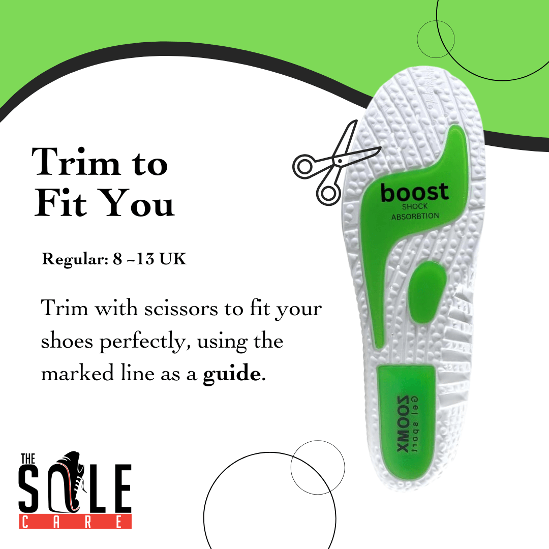 Shock Absorption and Heel Cushioning Insole Shoe Insole - #Royalkart#Shoe inserts