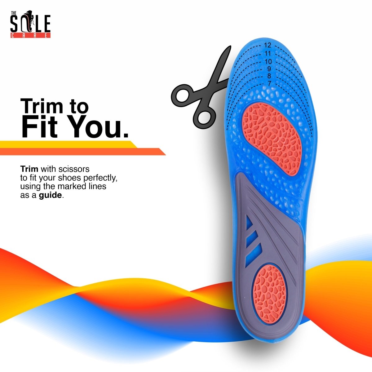 Shock Absorption Gel Insole For Men & Women Shoe Insole- #Royalkart#insoles