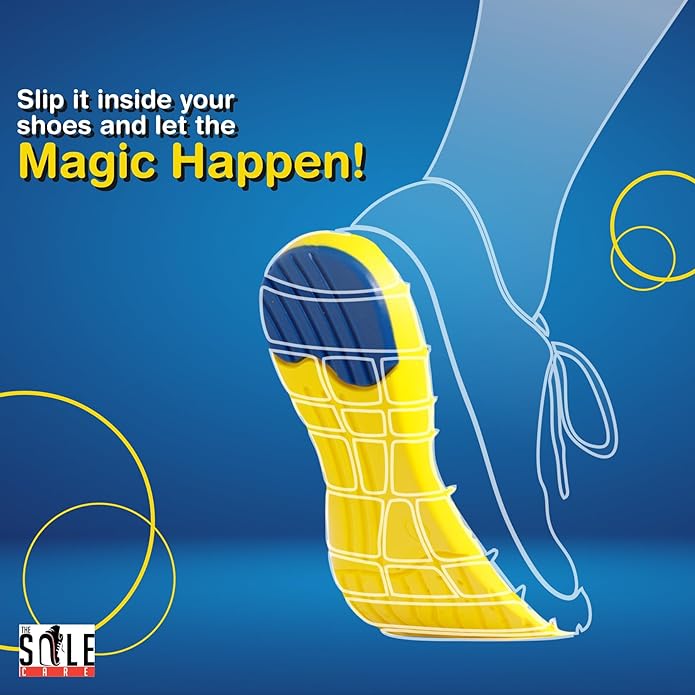 Shock Absorption Heel Pain relief Insoles Shoe Insole- #Royalkart#insoles