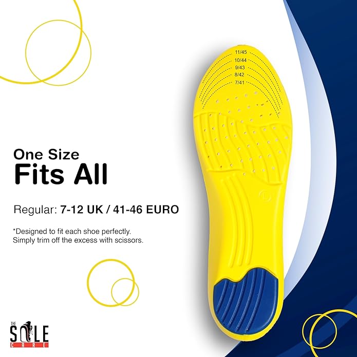 Shock Absorption Heel Pain relief Insoles Shoe Insole- #Royalkart#insoles