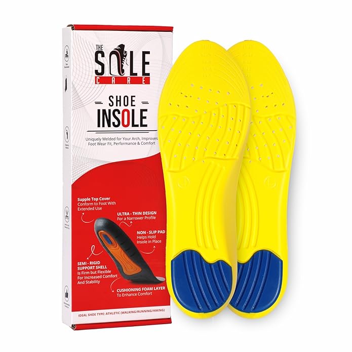 Buy Orthotic Insoles Pair: Full-Length Comfort for Men Women