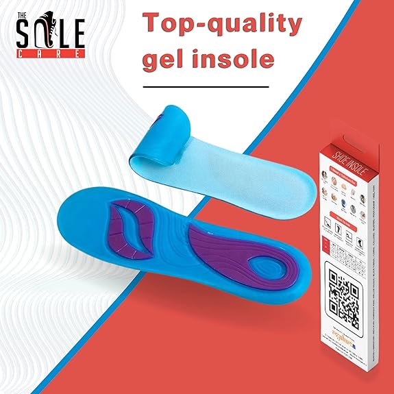 Silicone Gel Anti Fatigue Shoe Insoles Shoe Insole- #Royalkart#insoles