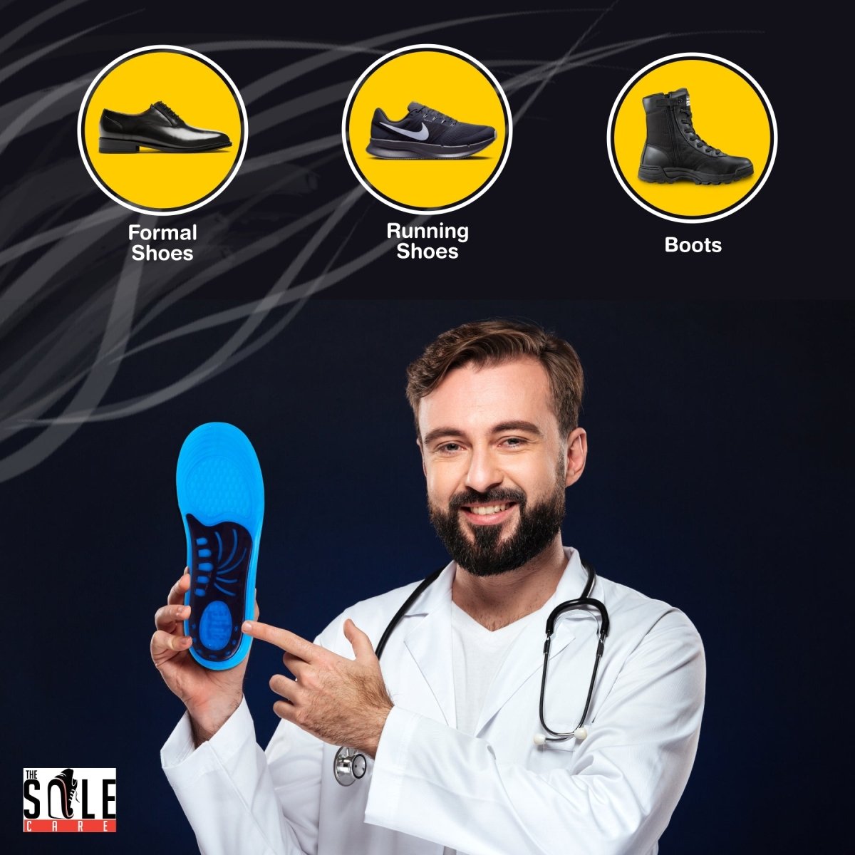 Silicone Orthotic Insoles: Boost Comfort for Every Step Shoe Insole- #Royalkart#insoles