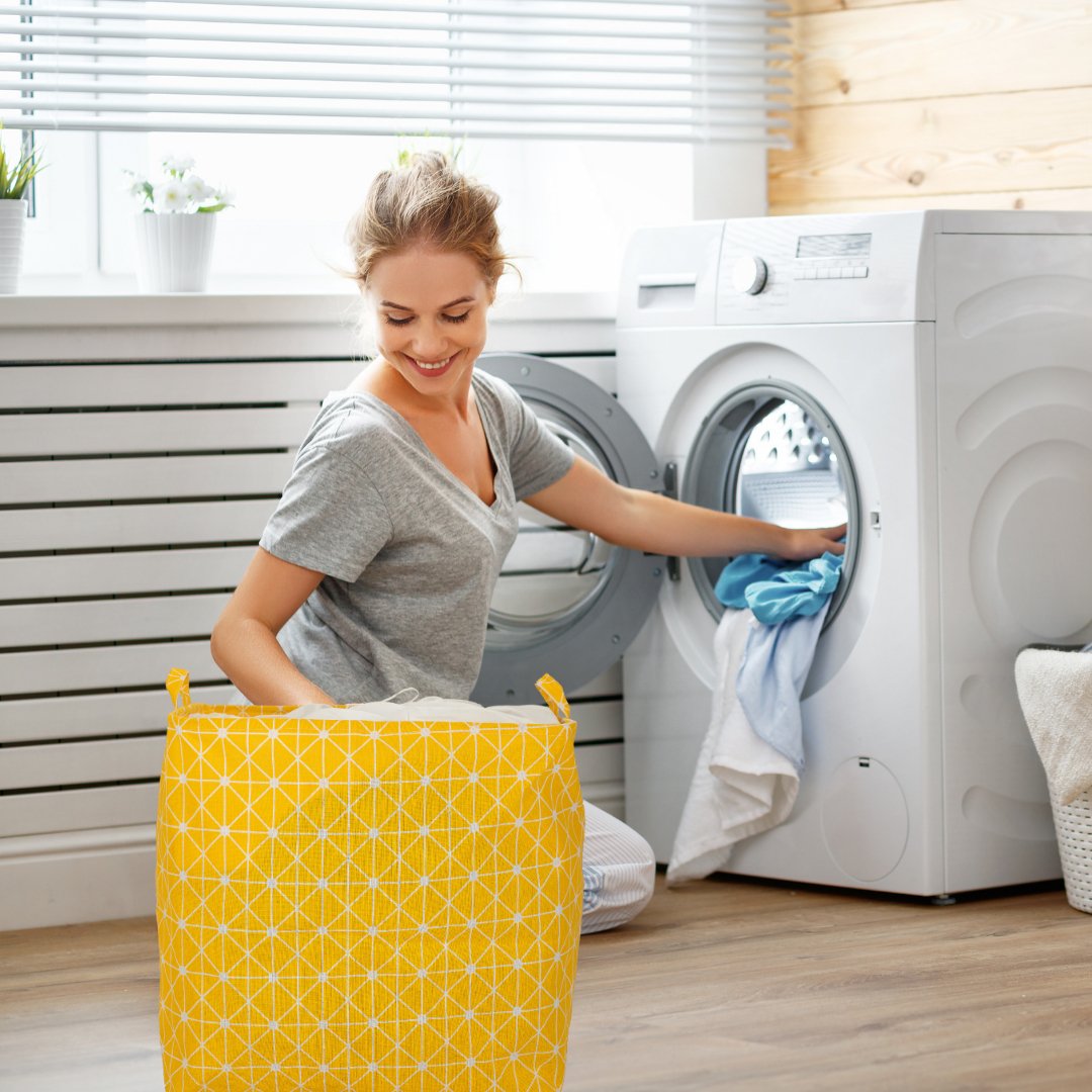 100L Square Storage Laundry Basket Printed Laundry Bag- #Royalkart#blue leaf laundry bag