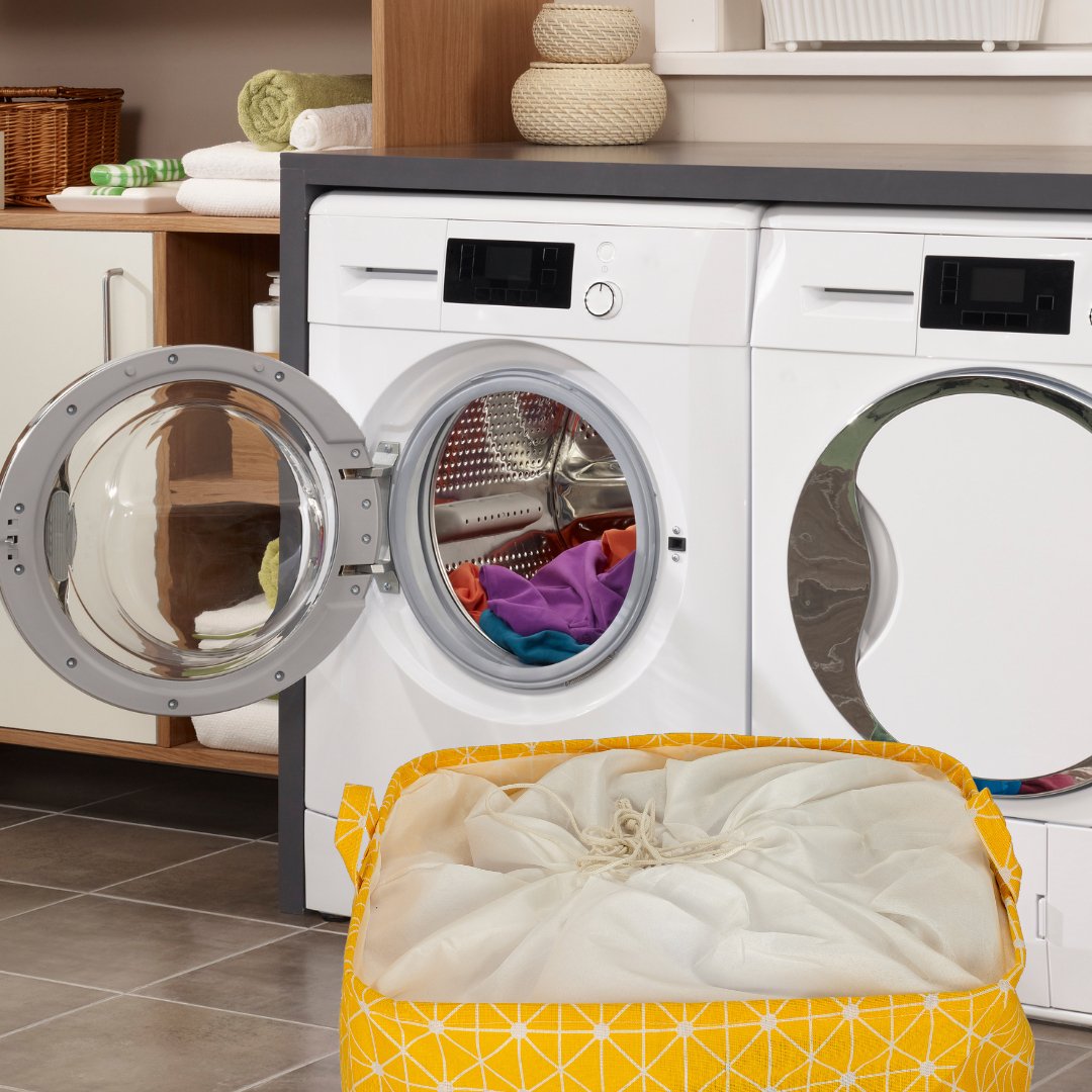 100L Square Storage Laundry Basket Printed Laundry Bag- #Royalkart#blue leaf laundry bag