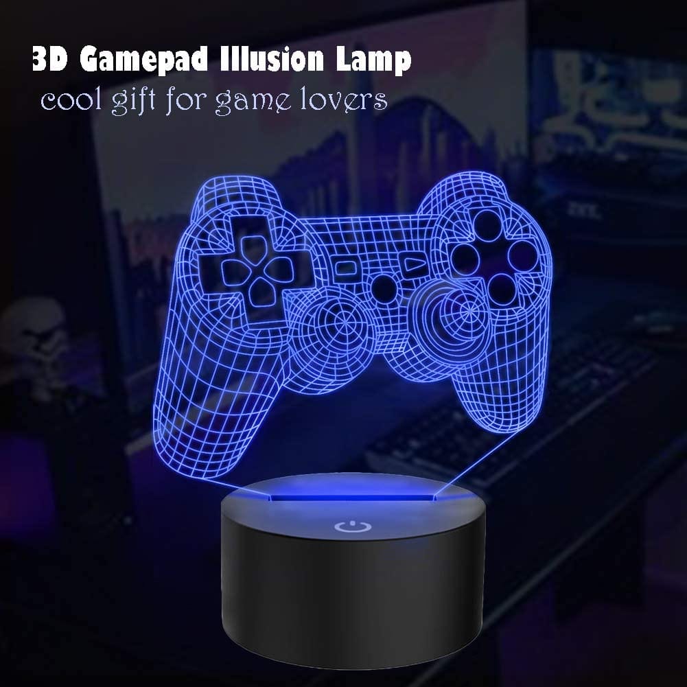 3D Gamepad LED Illusion Lamp 3D Illusion Led lamp- #Royalkart#3d illusion lamp