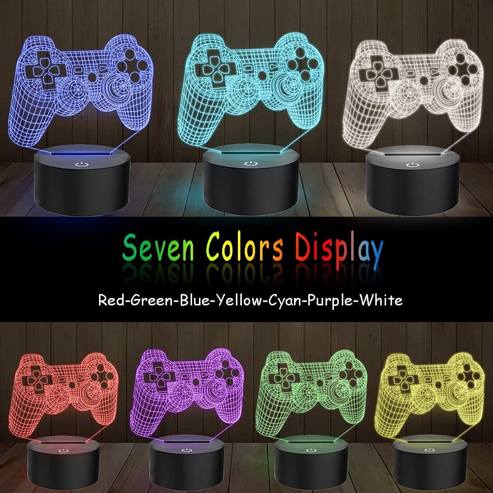 3D Gamepad LED Illusion Lamp 3D Illusion Led lamp- #Royalkart#3d illusion lamp