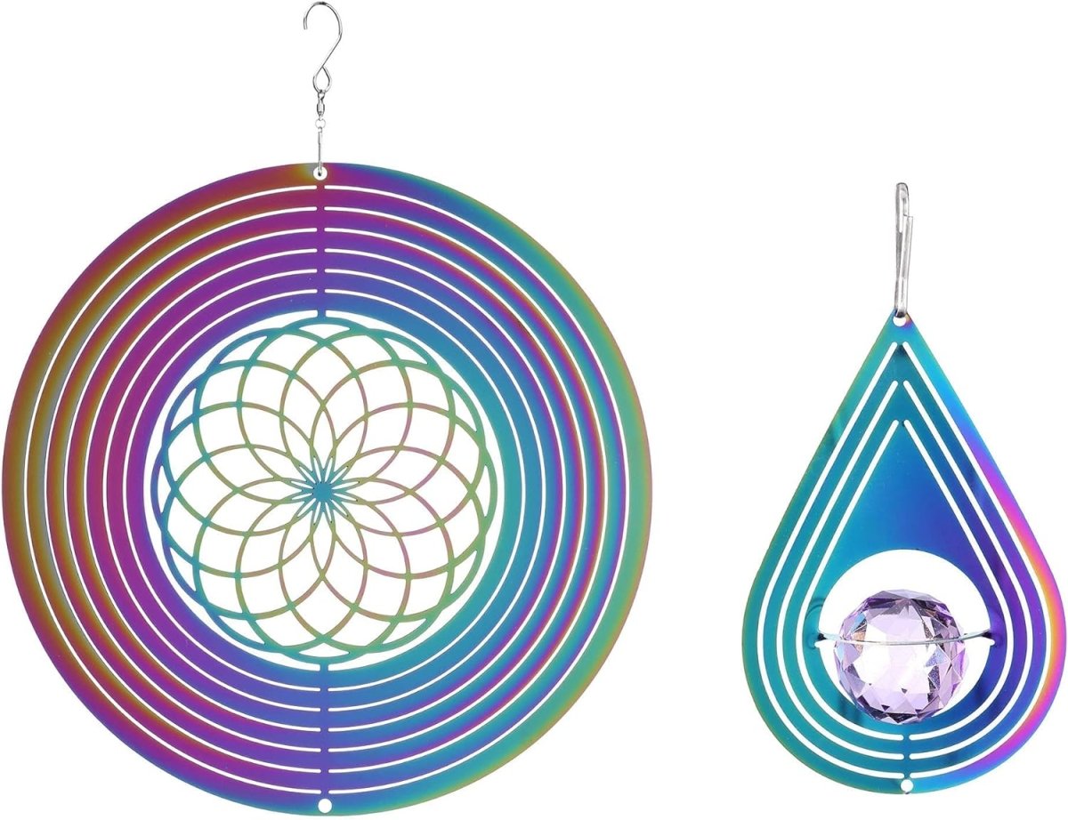 3D Hanging Wind Spinner for Outdoor Decorations- Dreamcatcher Wind Spinner- #Royalkart#3d wall hanging