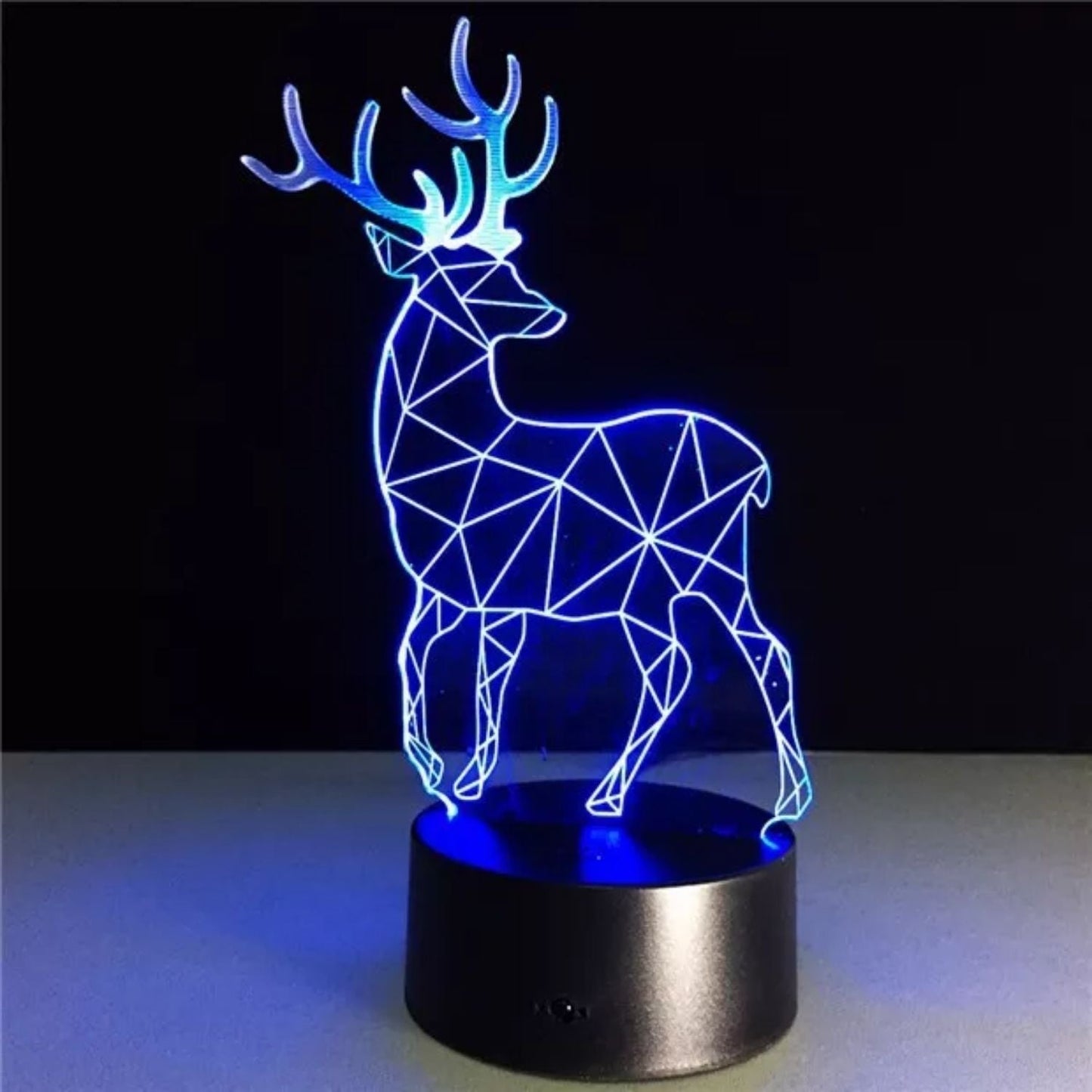 3D Illusion Deer Led Lamp 3D Illusion Led lamp- #Royalkart#3D Illusion Led lamp