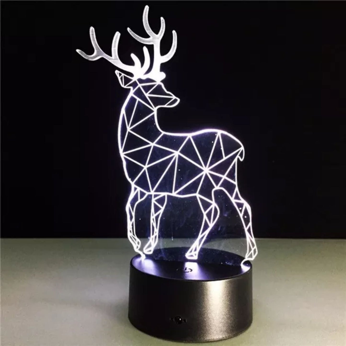 3D Illusion Deer Led Lamp 3D Illusion Led lamp- #Royalkart#3D Illusion Led lamp