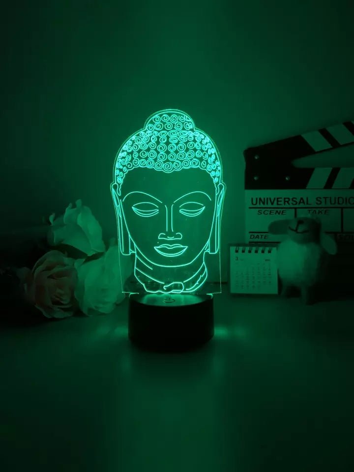 3D Illusion Led Buddha Lamp 3D Illusion Led lamp- #Royalkart#3D Illusion Led lamp