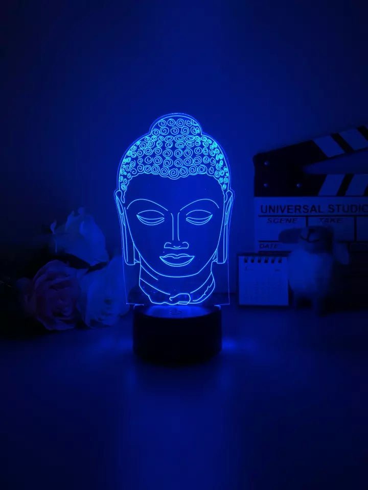 3D Illusion Led Buddha Lamp 3D Illusion Led lamp- #Royalkart#3D Illusion Led lamp