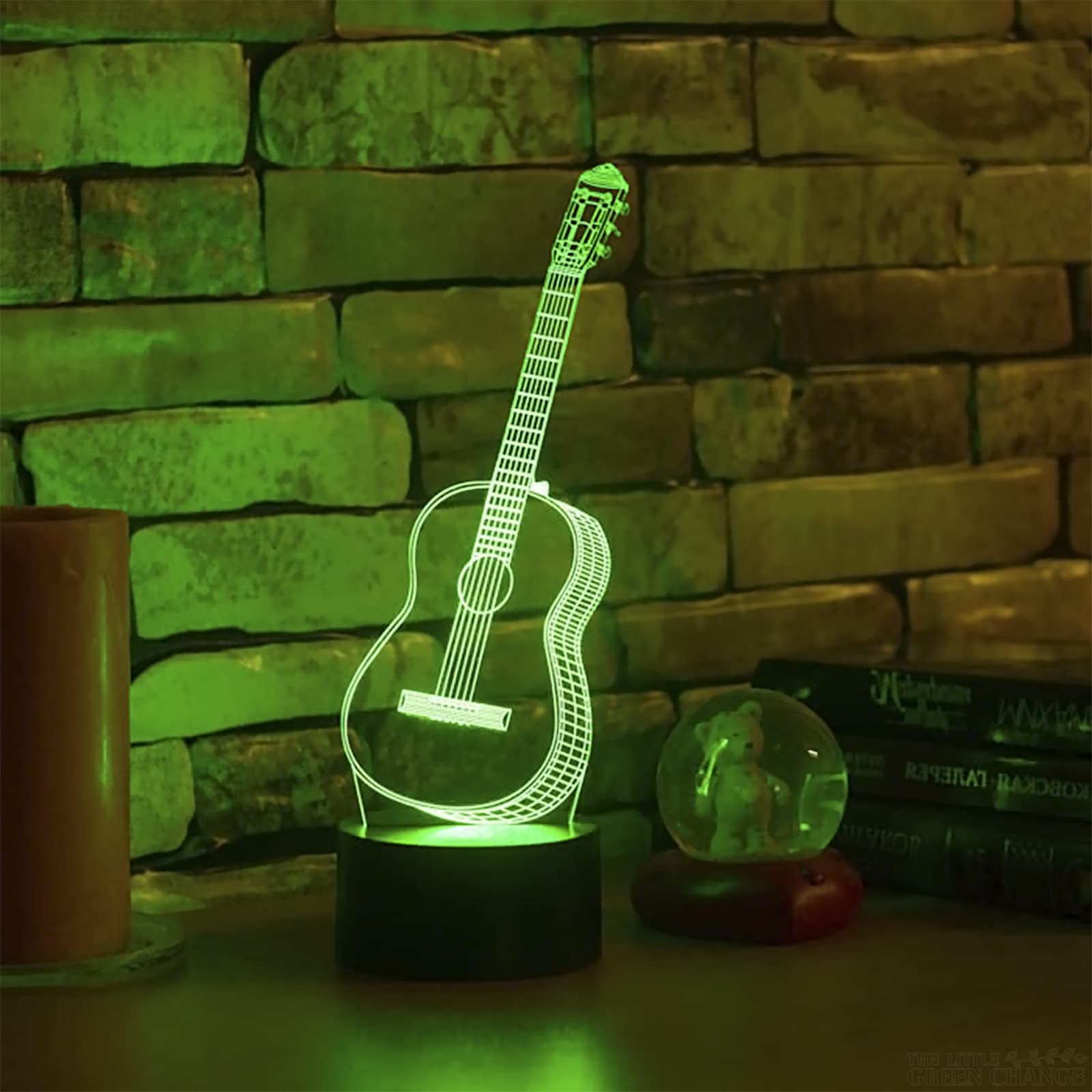 3D Illusion LED Guitar Lamp 3D Illusion Led lamp- #Royalkart#3D Illusion Led lamp