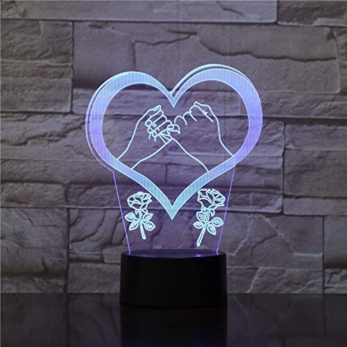 3D Illusion Promise Led Lamp 3D Illusion Led lamp- #Royalkart#3D Illusion Led lamp
