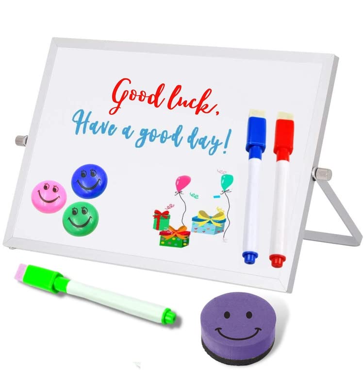 Adjustable Magnetic Dry Wipe Desk Whiteboard Magnetic White Board- #Royalkart#white board for kids