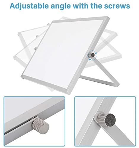 Adjustable Magnetic Dry Wipe Desk Whiteboard Magnetic White Board- #Royalkart#white board for kids