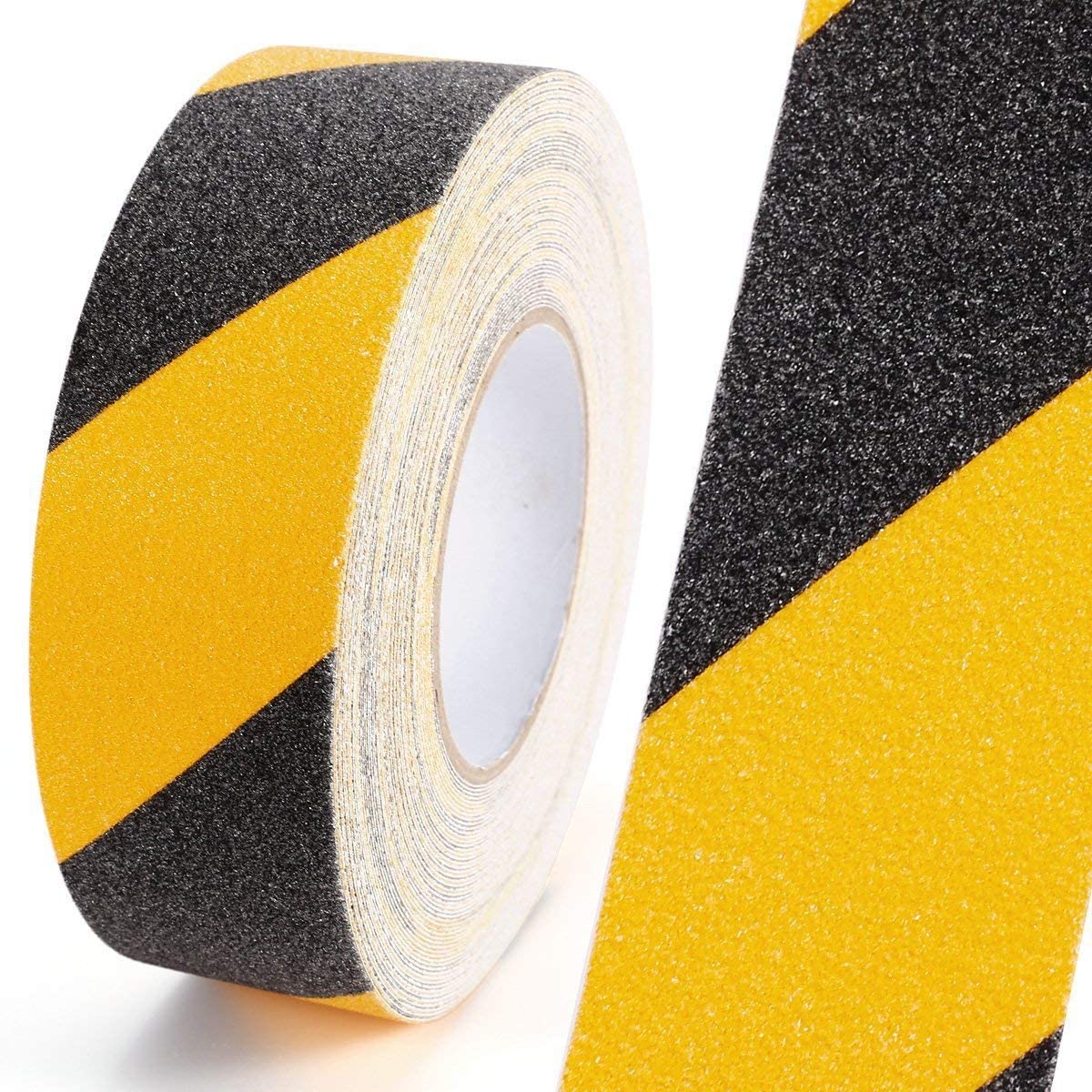 Anti Slip Tape- Black/Yellow (5M x 50MM) Anti Skid Tape- #Royalkart#anti skid adhesive tape