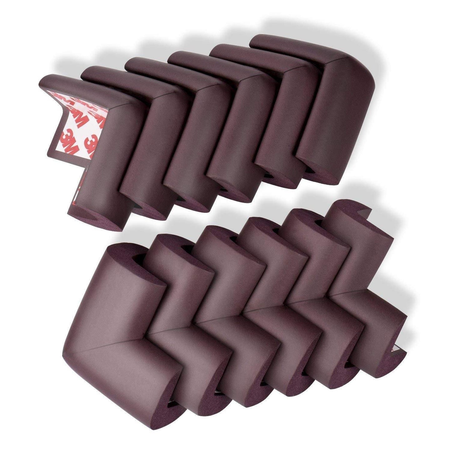 Baby Proofing L - Shaped Corner Guards & Edge Protectors - with Special Adhesive Tape Edge & Corner Guards- #Royalkart#Edge Protectors