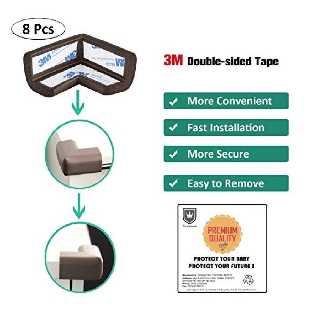 Child Safety Strip Cushion & Corner Guards Edge & Corner Guards- #Royalkart#baby proofing kit