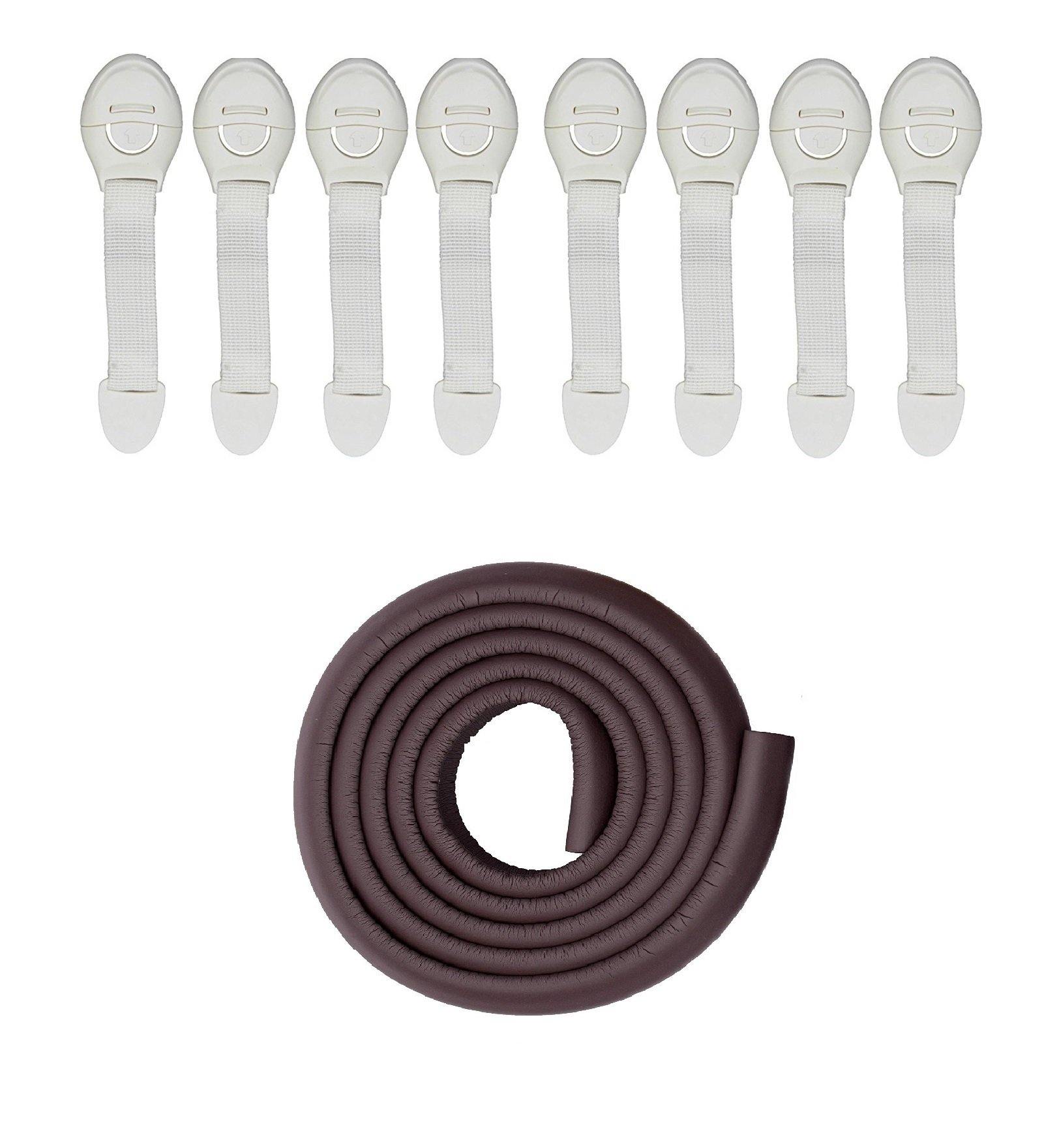 Child Safety Strip Cushion & Corner Guards Edge & Corner Guards- #Royalkart#baby proofing kit
