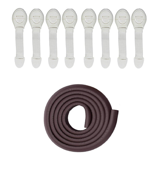 Child Safety Strip Cushion & Corner Guards Edge & Corner Guards- #Royalkart#baby proofing kit