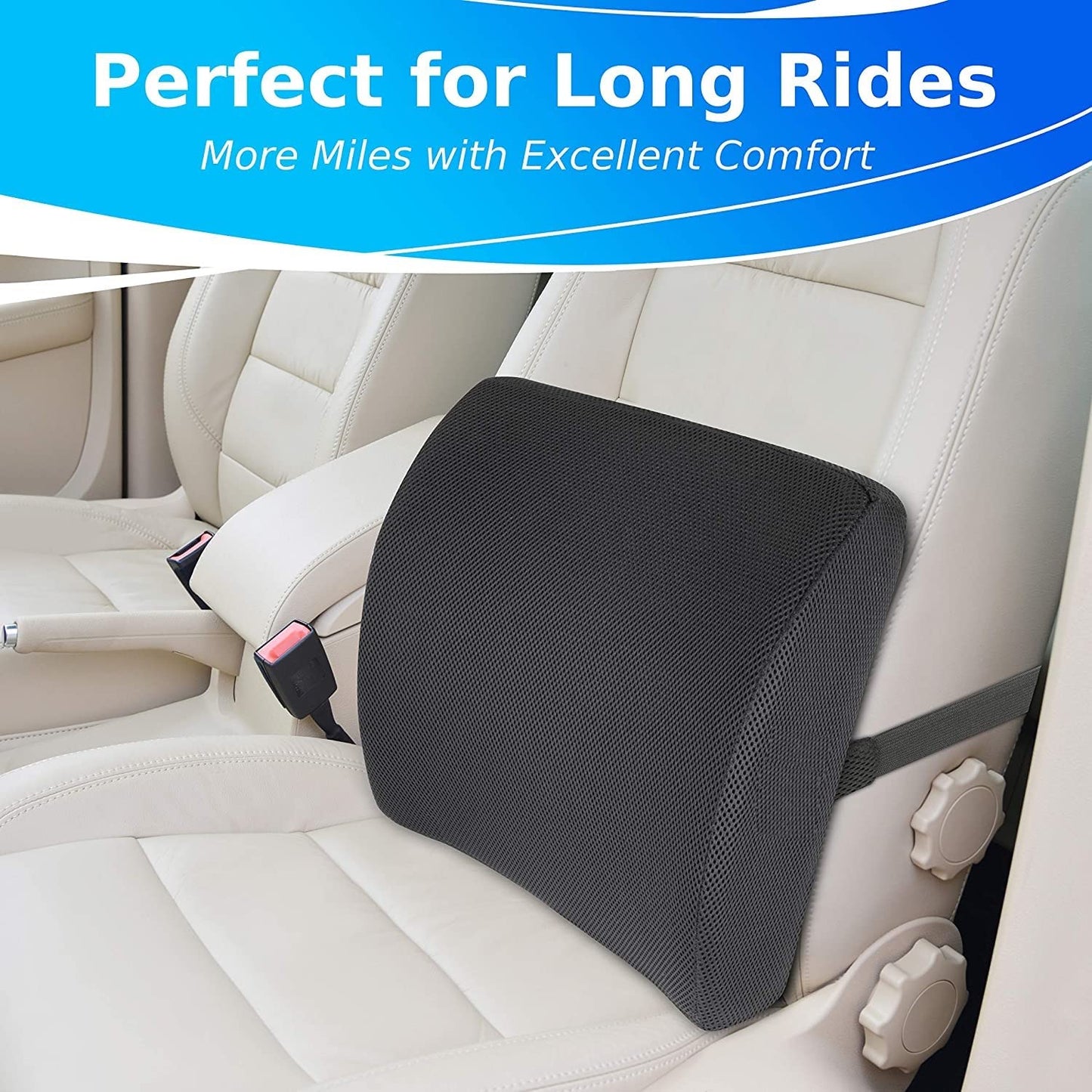 lumbar support pillow for car office home