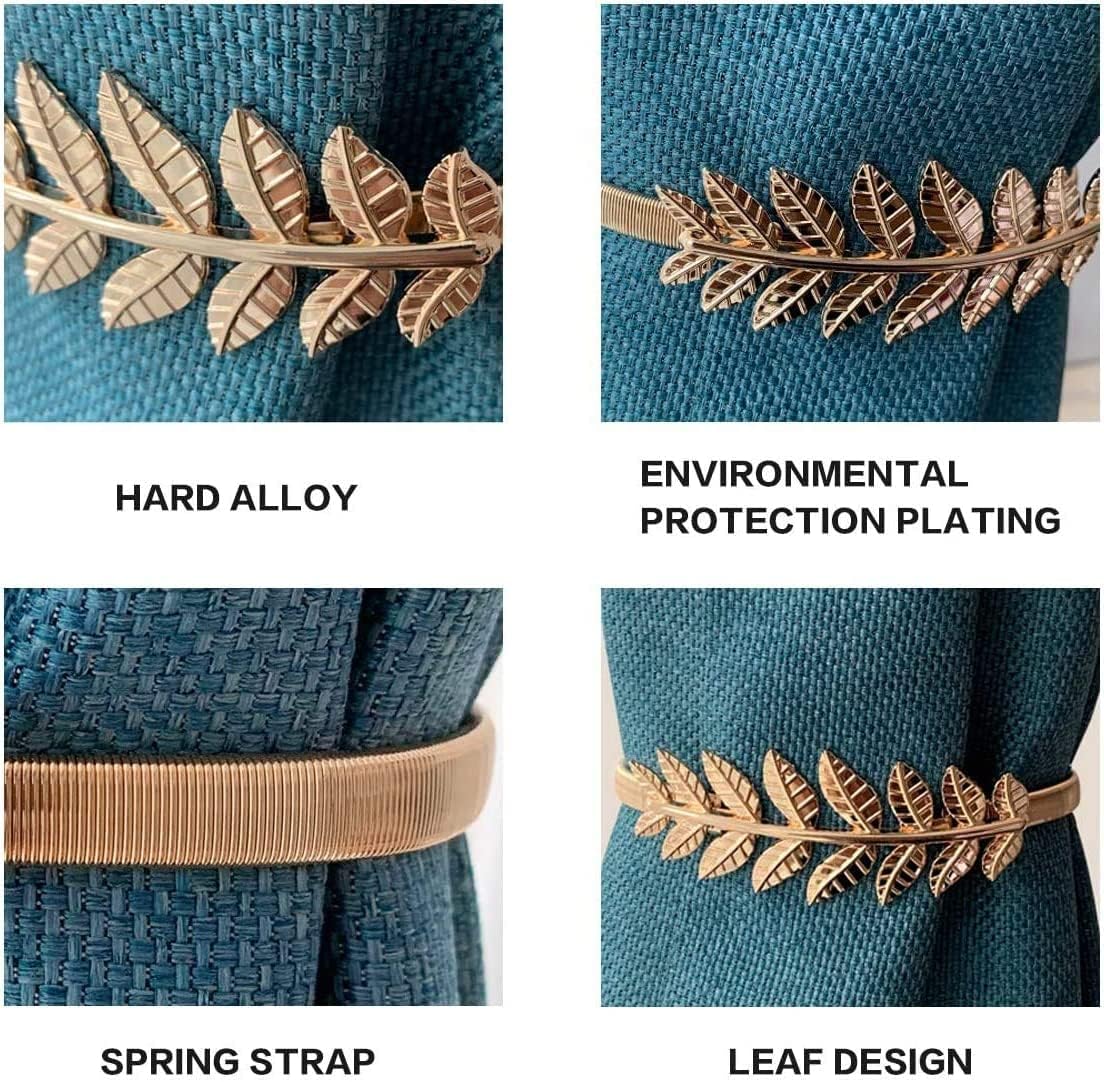 Curtain TieBacks With Metal Dimond Leaf Design (Pack-2) Curtain Holder- #Royalkart#curtain accessories