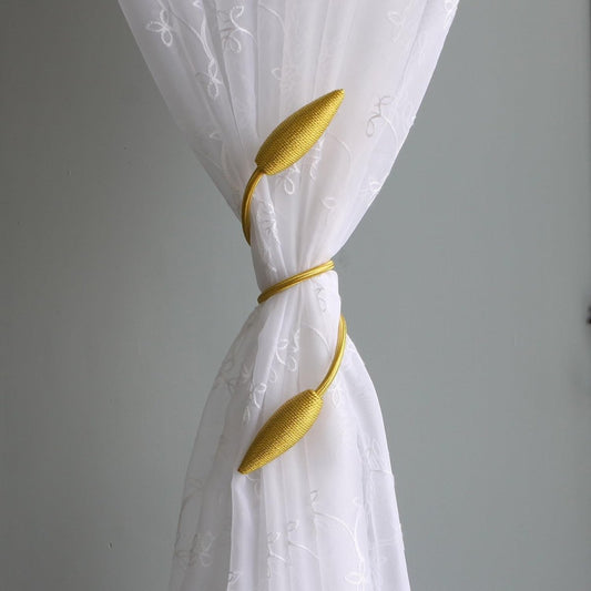 Curtain TieBacks With Random Modelling Design (Pack-2) Curtain Holder- #Royalkart#creative magnetic curtain