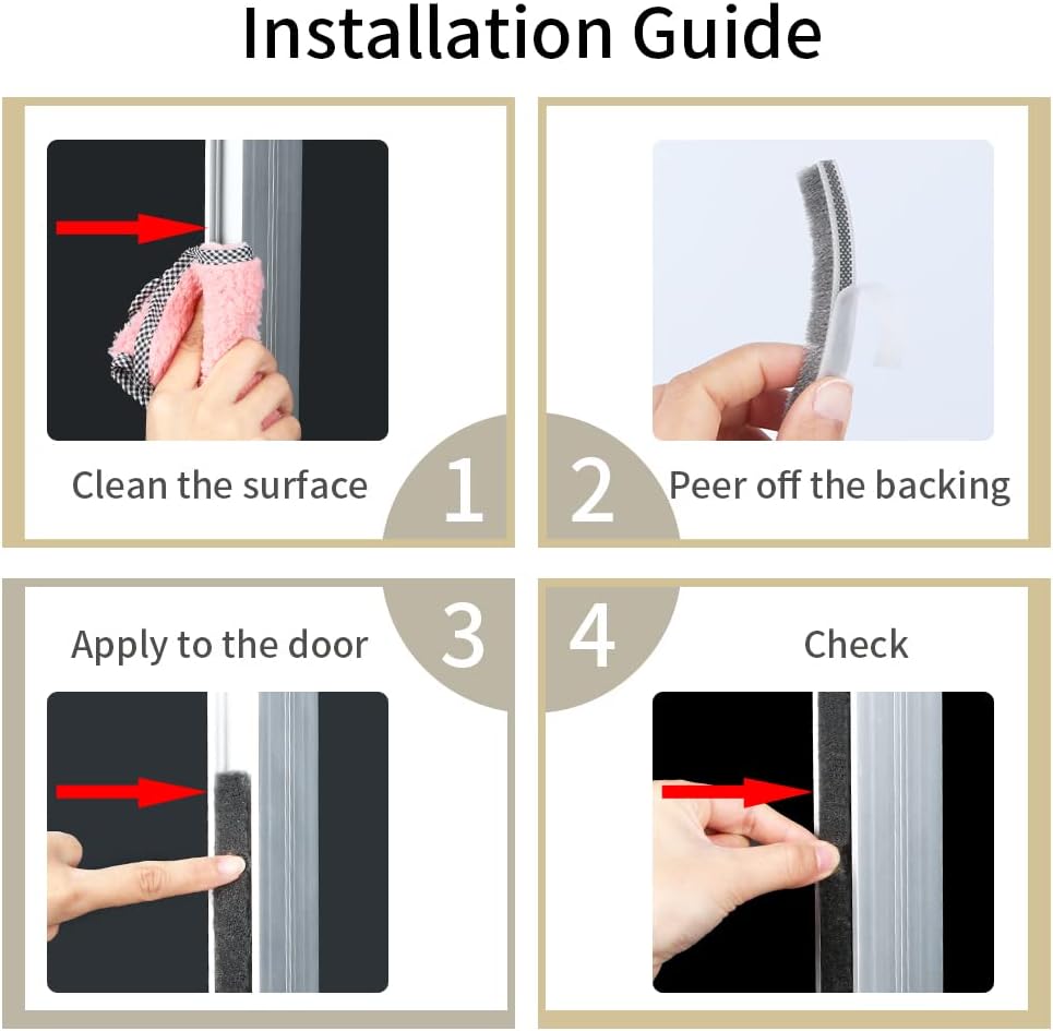 Door Gap Sliding Window High Viscosity Sealing Strip (Grey) Seal Tape- #Royalkart#door window sealing strip
