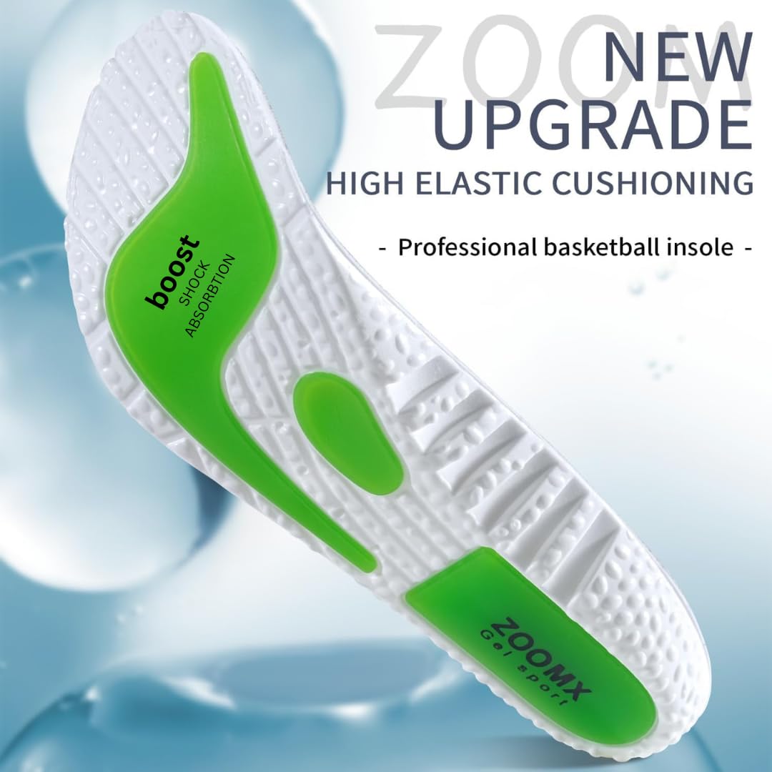 High elastic cushioning shoe insole