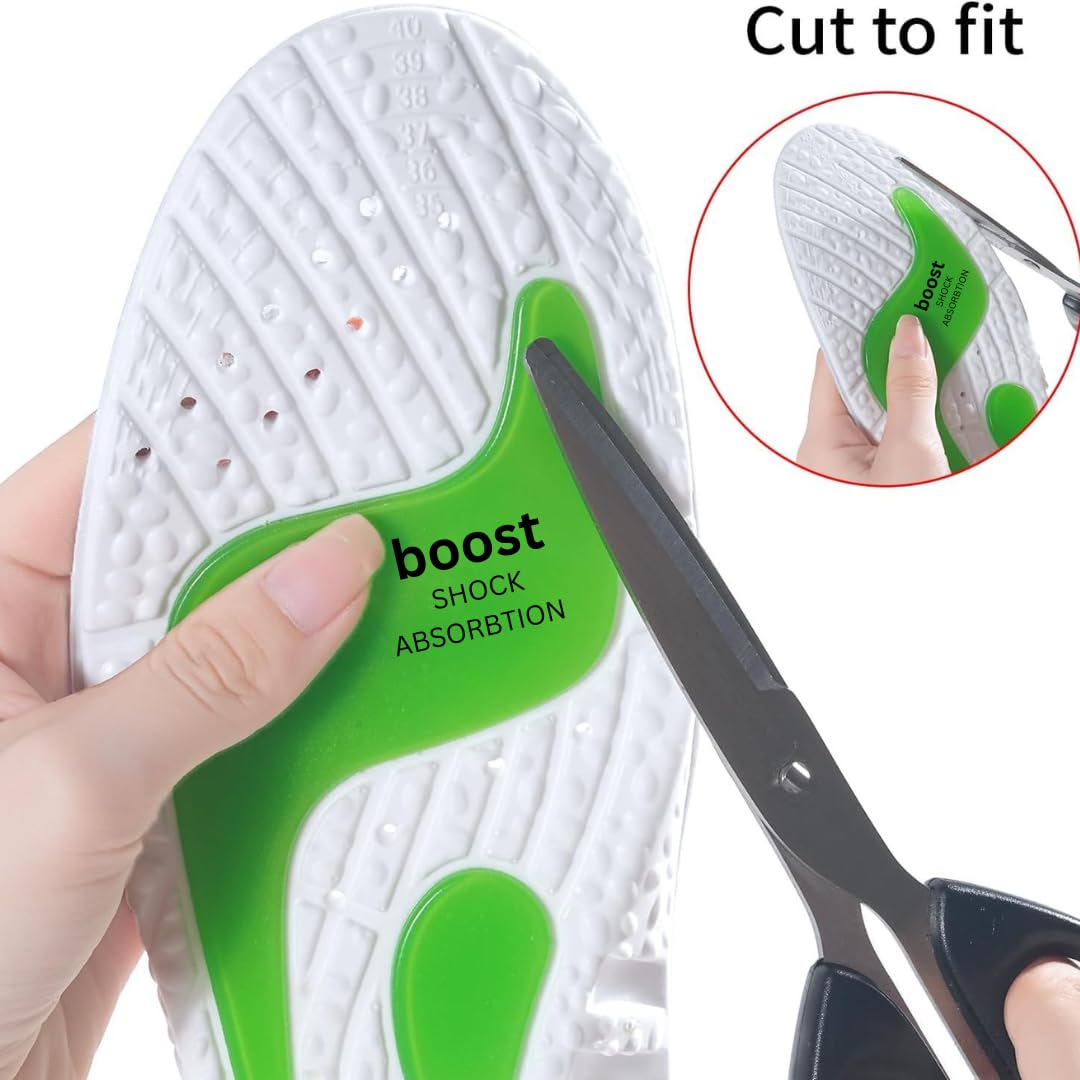 Trimmable shoe insole