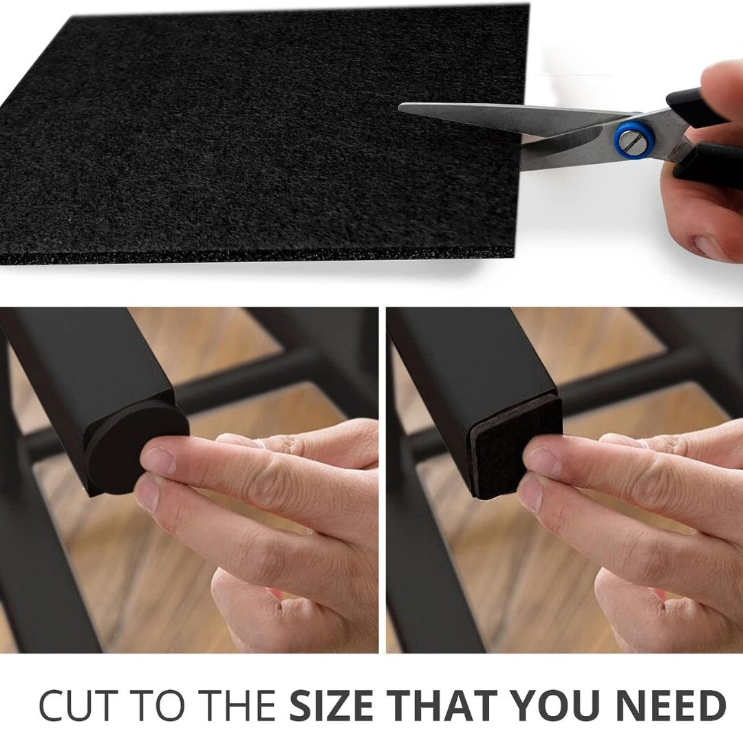Full Sheet Furniture Pad- 30x21cm furniture pads- #Royalkart#black furniture pad
