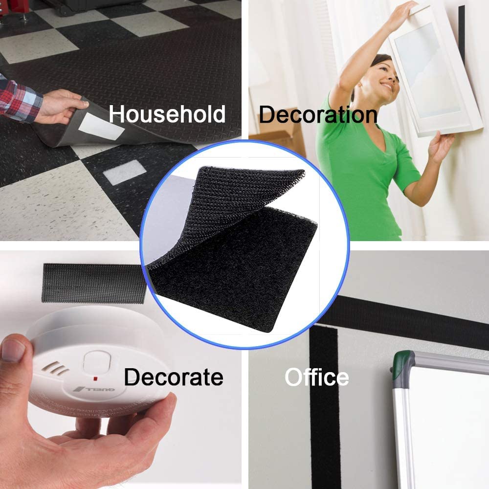 Hook & Loop Tape Roll Tape Adhesive (2 inch) ADHESIVE TAPES- #Royalkart#adhesive hook and loop tape