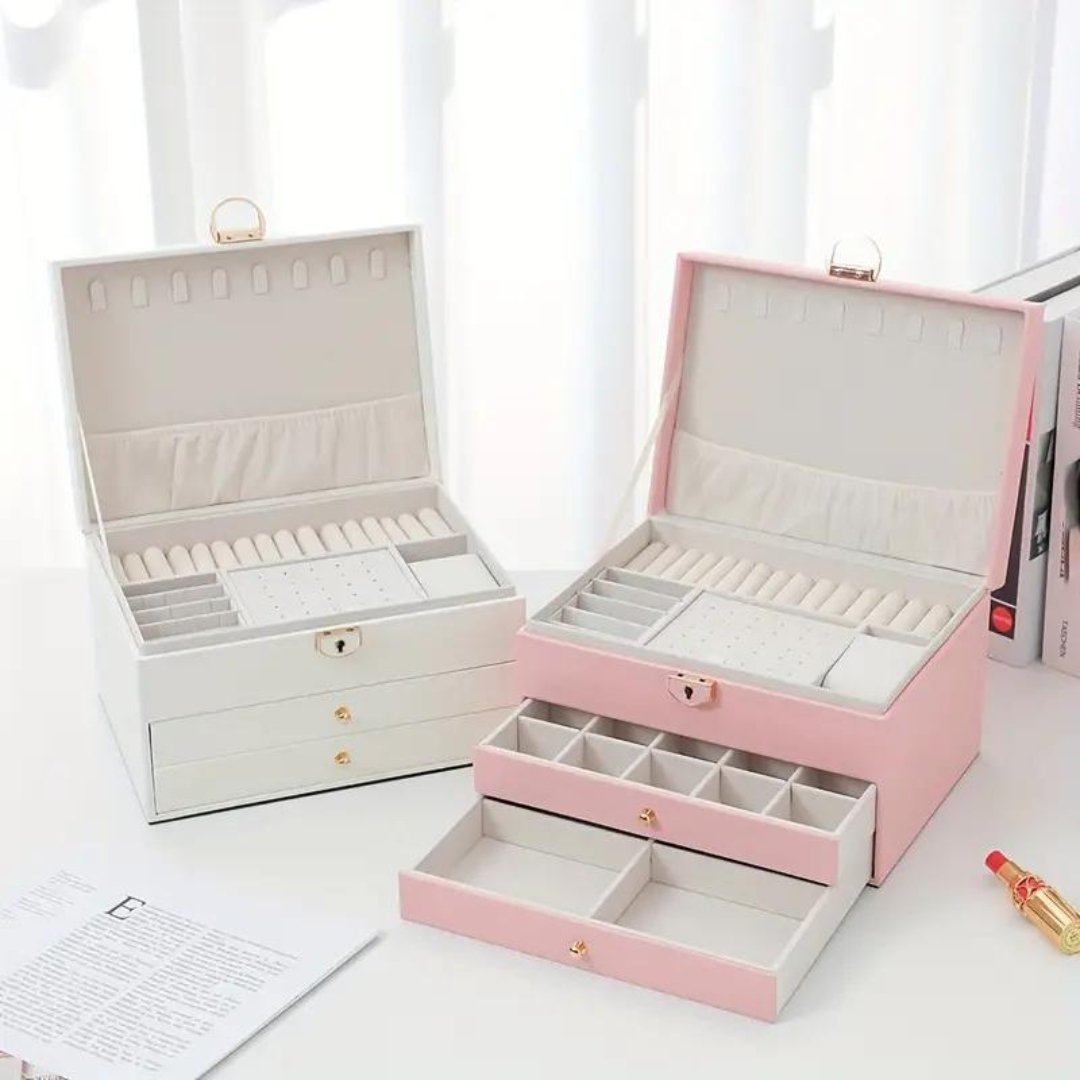 Jewelry Storage Organizer For Women & Girls Jewellery Box- #Royalkart#jewellery box