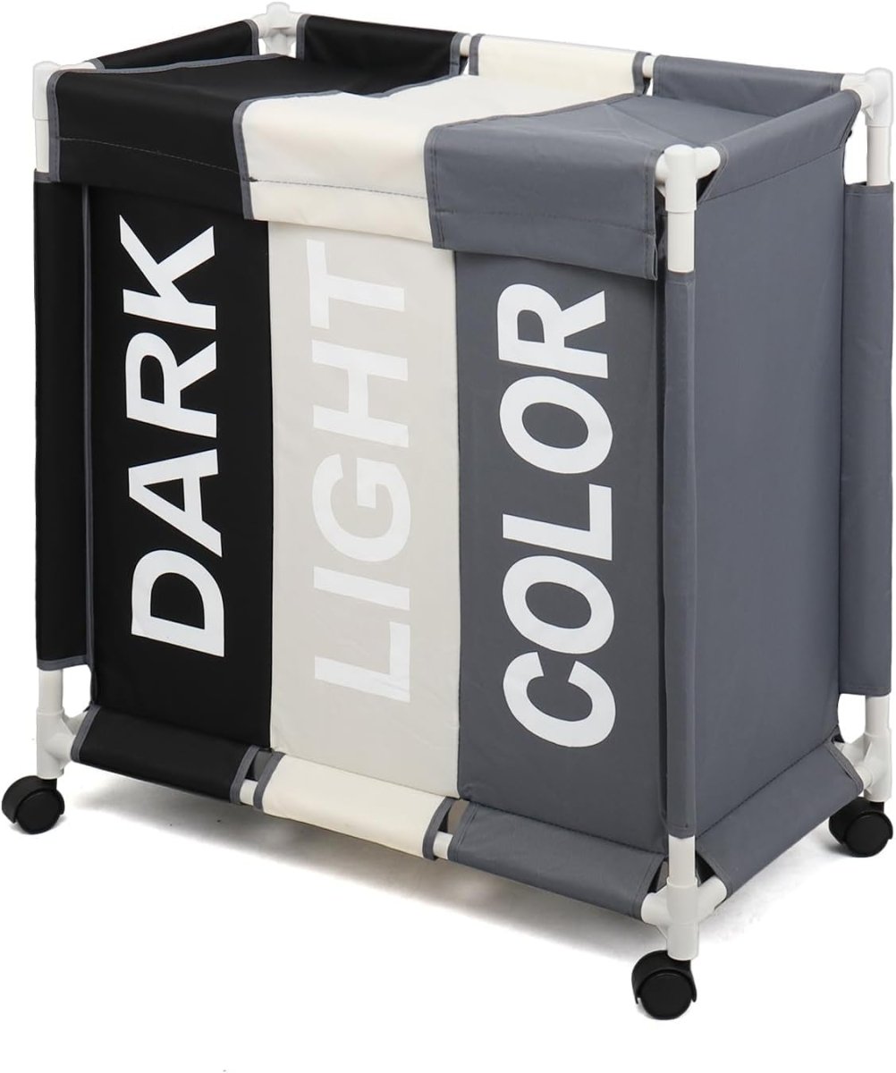 Large Cloth Hampers Laundry Basket (Grey) Laundry Bag- #Royalkart#cloth hampers