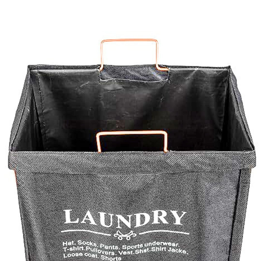 Large Cloth Hampers Laundry Basket (Grey) Laundry Bag- #Royalkart#cloth hampers