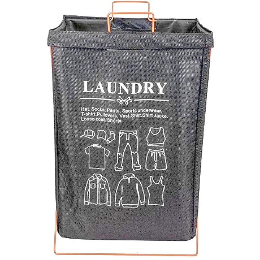 Large Cloth Hampers Laundry Basket (Grey) Laundry Bag- #Royalkart#cloth hampers